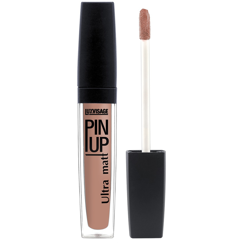LUX visage Блеск д/губ PIN-UP Ultra Matt тон 23 CARAMEL