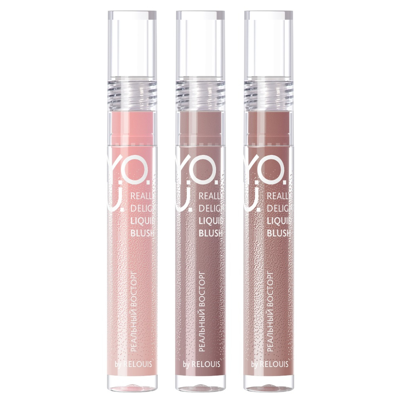 Relouis Румяна жидкие Y.O.U. Really Delight, тон 02 Lightly nude