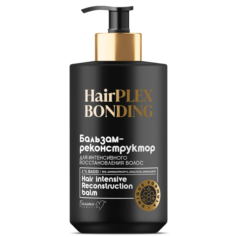 Белита-М HairPLEX BONDING Бальзам-реконструктор для интенсивного восстановления волос, 400г