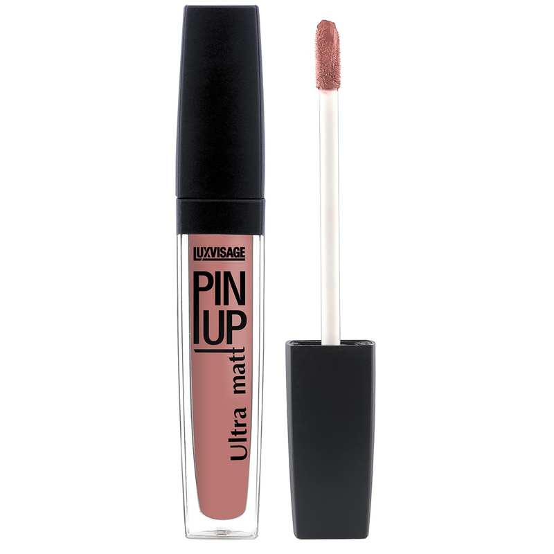 LUX visage Блеск д/губ PIN-UP Ultra Matt тон 21 BEIGE ROSE