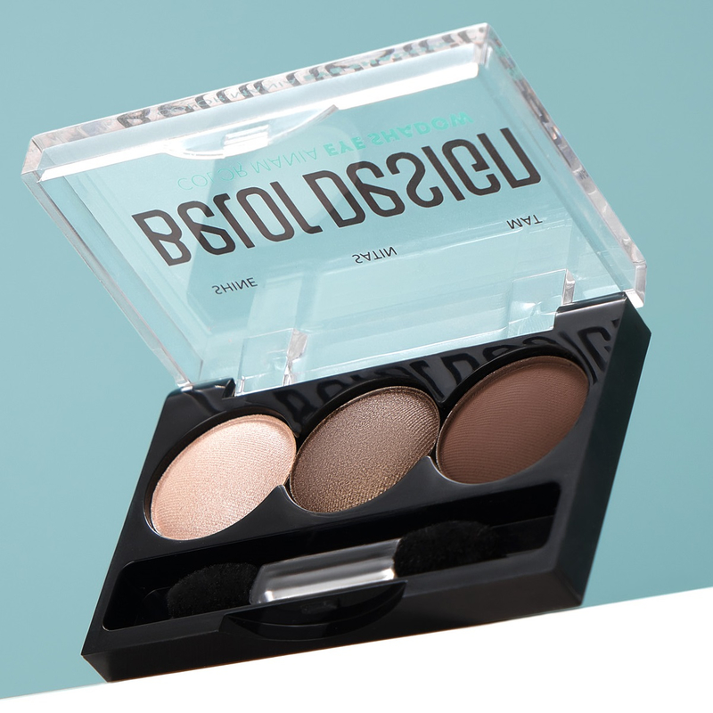 Belor Design Smart Girl Тени д/век 3 цв. COLOR MANIA тон 32