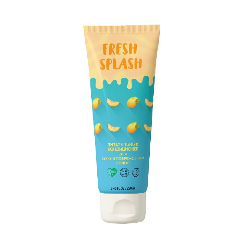 BIO WORLD FRESH SPLASH Питательный кондиционер для сухих и поврежденных волос 250мл  