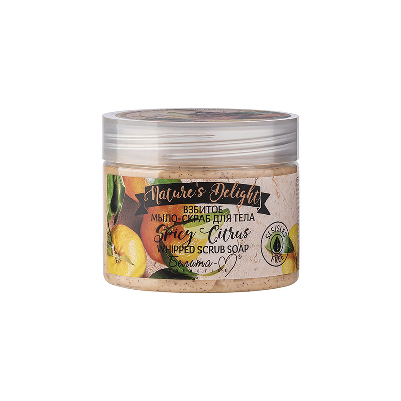 Белита-М Взбитое мыло-скраб для тела "Spicy Citrus" серии Nature's Delight 250 г