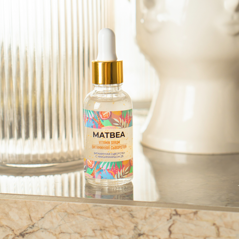 MATBEA cosmetics Сыворотка Витаминная с ниацинамидом 5% 30мл 