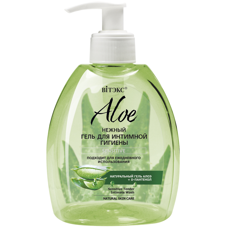 Biтэкс ALOE 97% Гель д/интимной гигиены Нежный Sensitive 300мл