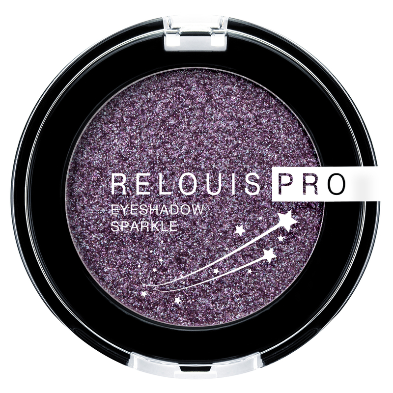 Relouis Тени для век PRO Eyeshadow Sparkle тон 08 violet
