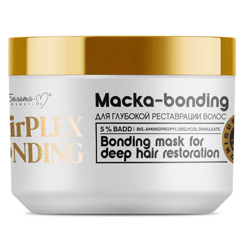 Белита-М HairPLEX BONDING Маска-bonding для глубокой реставрации волос, 300г