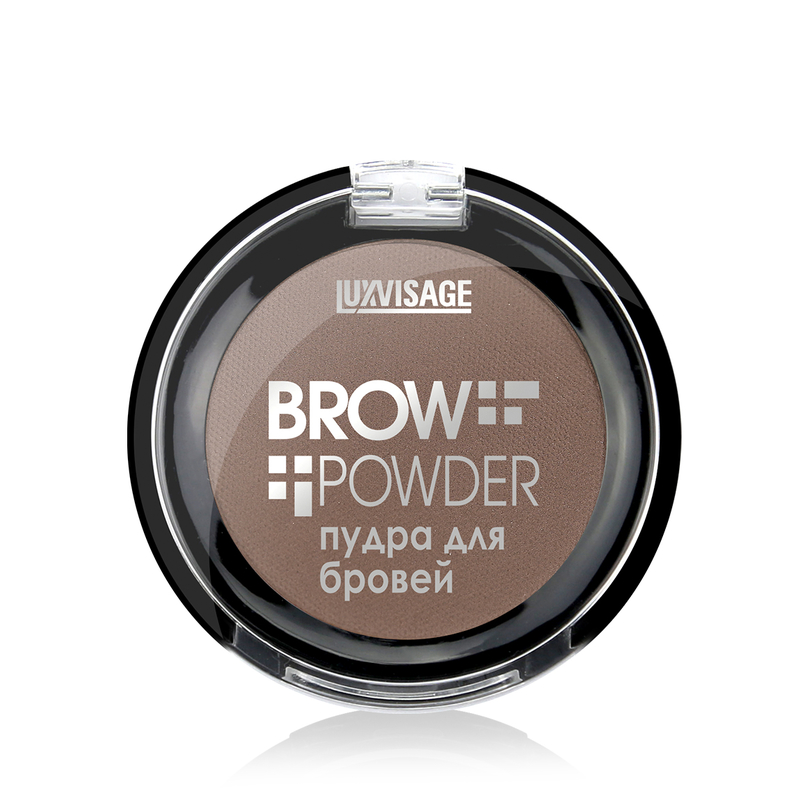 *LUX visage Пудра д/бровей Brow powder 02 Soft brown