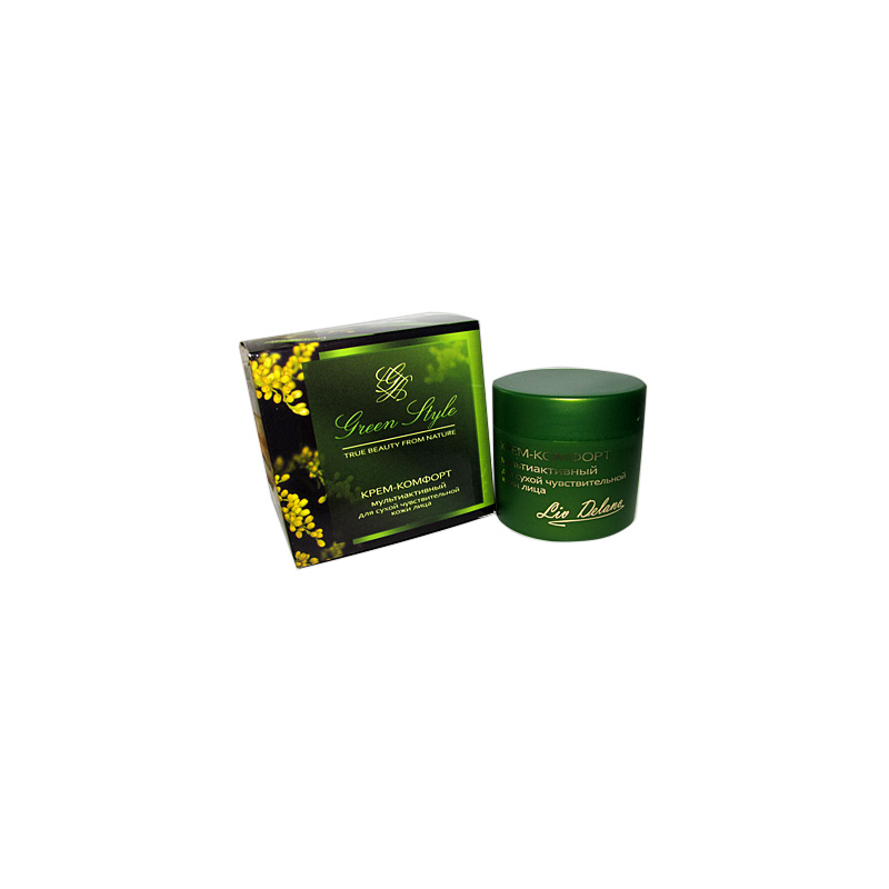 *Green Style Крем-Комфорт Мультиактивн. дневной д/сух/Чувств 45г