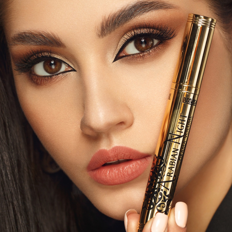 LUX visage Тушь Arabian Night drama volume густые пышные ресницы Золотой флакон