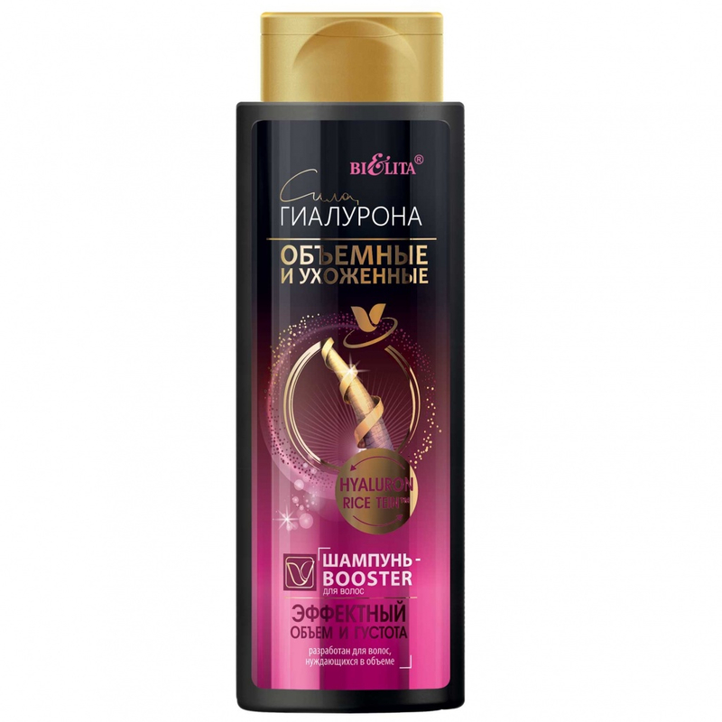 Bielita Объёмные и Ухоженные Шампунь-Booster д/волос Эфф объём и густота 400мл