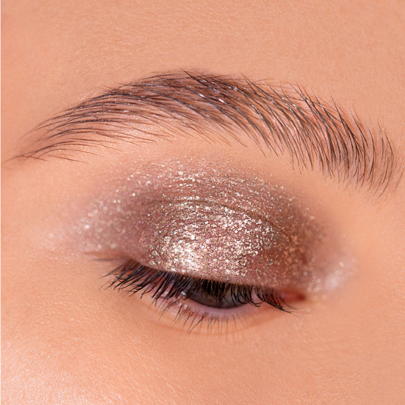 LUX visage Тени жидкие д/век Glitter Rock 304 Ice Brown