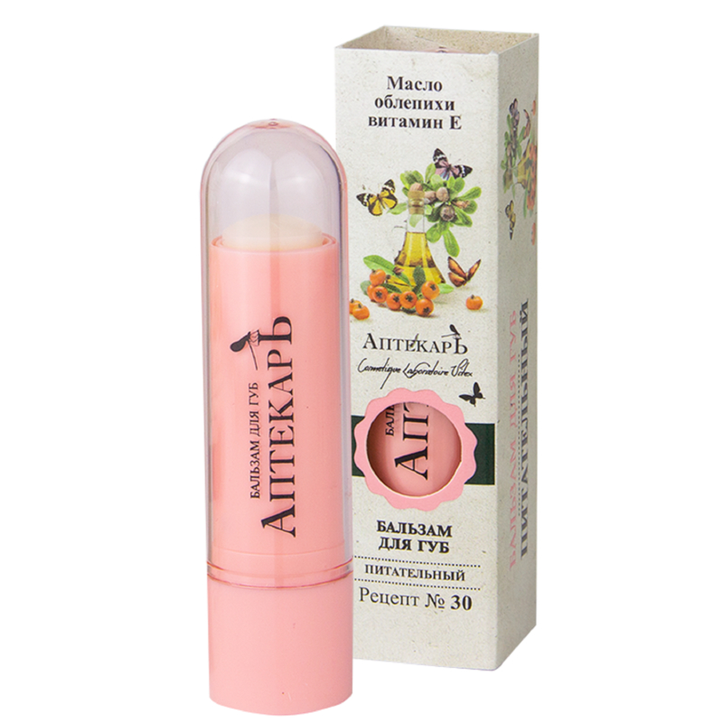 Biтэкс Аптекарь Бальзам д/губ Питательный 4г